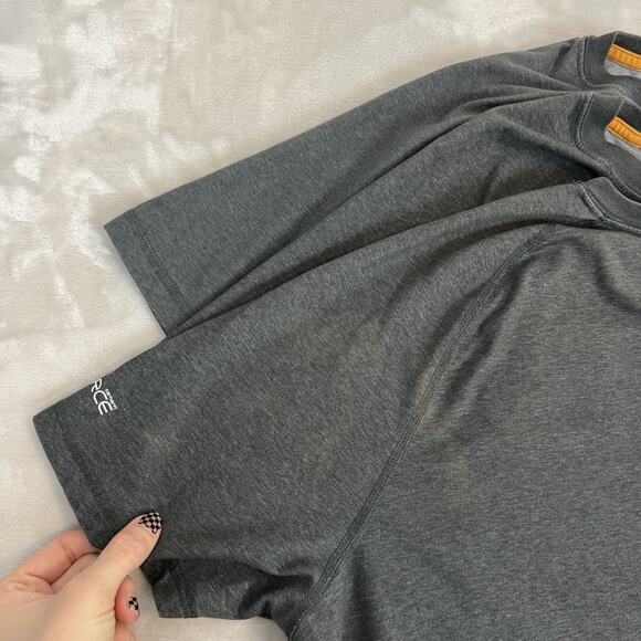 Carhartt Force Shirt Adult Medium Gray State Technical College Missouri Linn - Picture 7 of 8